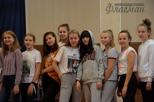 Делегация отряда на осенних каникулах в ДОЛ Буревестник